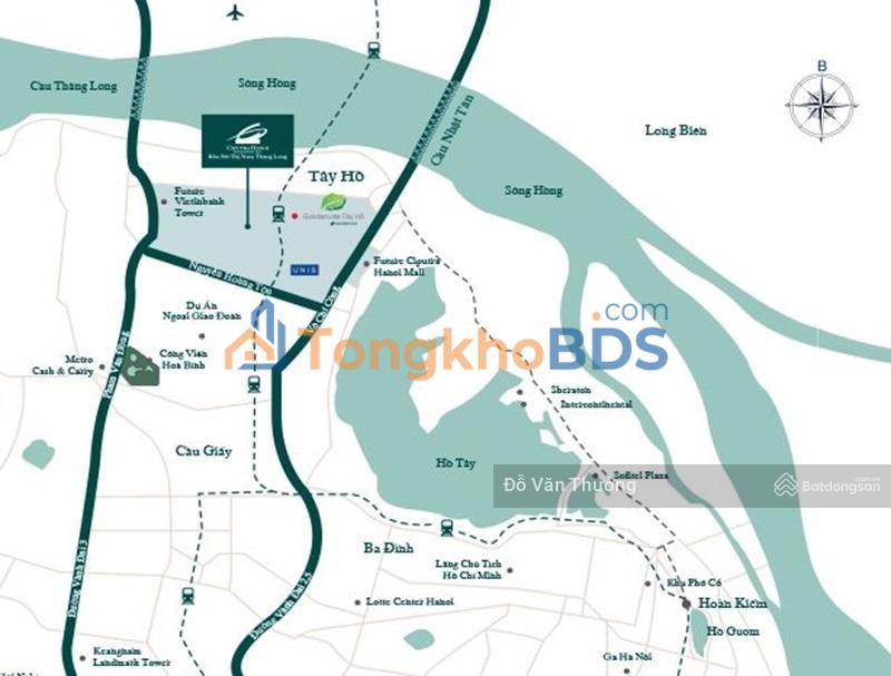 Biệt thự Vườn Đào Tây Hồ 217m² - Sẵn sàng vào ở