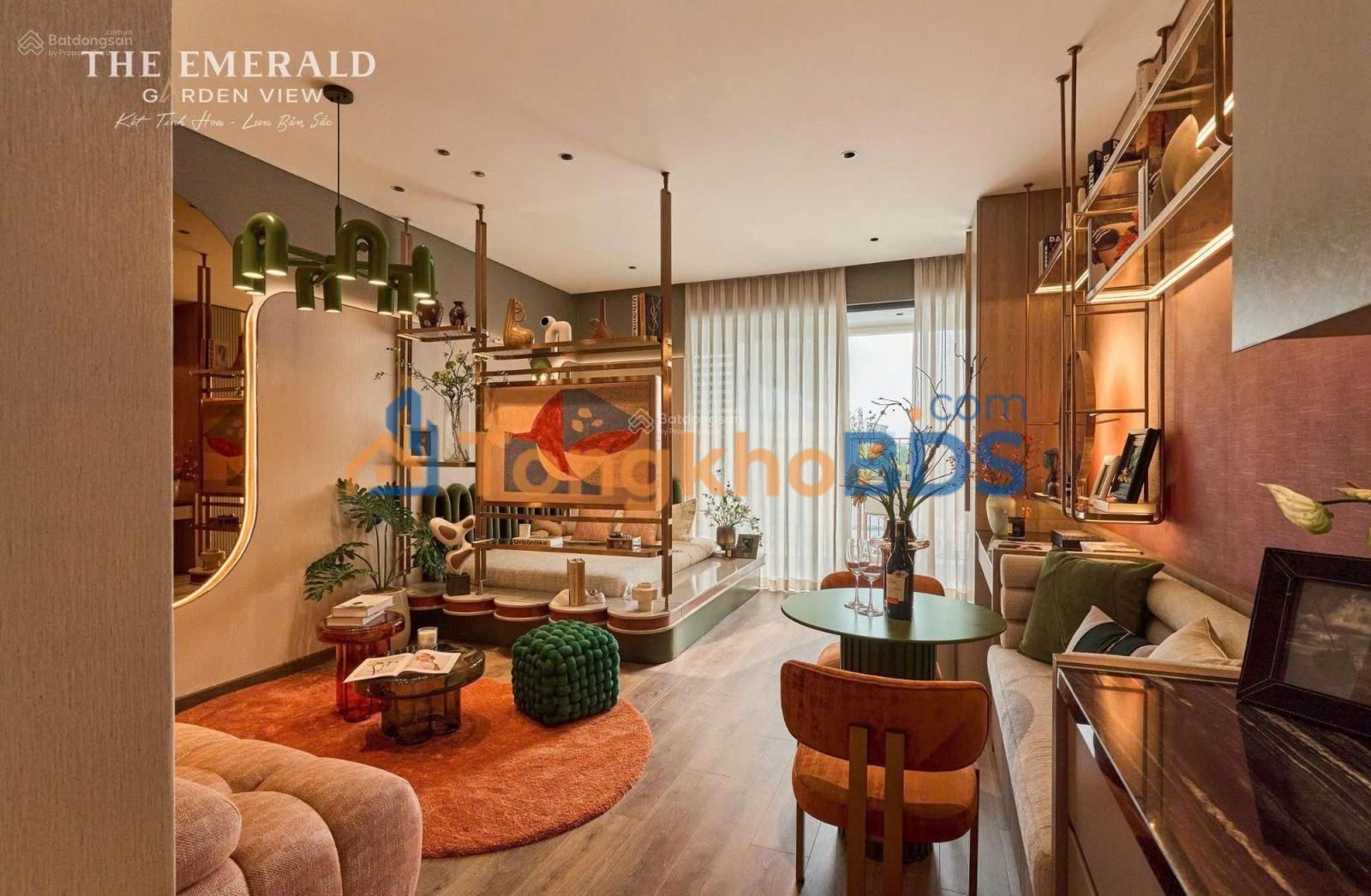 Căn hộ Emerald Garden View Thuận An 63m² - View đẹp