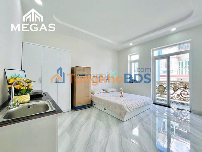 Studio Nguyễn Ảnh Thủ 30m² giá 4 triệu – Full nội thất, an ninh vân tay