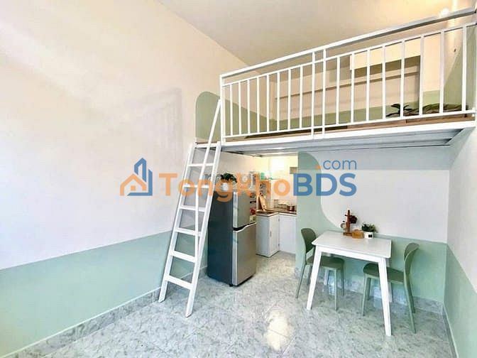 Phòng Duplex CVPM Quang Trung 26m² 3.2 triệu - Bàn giao ngay