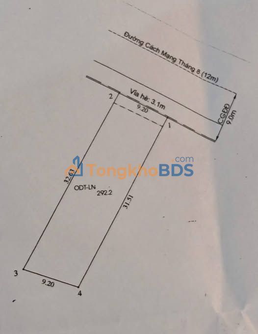 Nhà mặt tiền CMT8 Phú Thọ 292m² - Vị trí đẹp