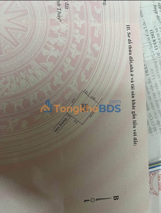 Đất nền Hồng Hưng Gia Lộc 105m² thỏa thuận sổ đỏ chính chủ