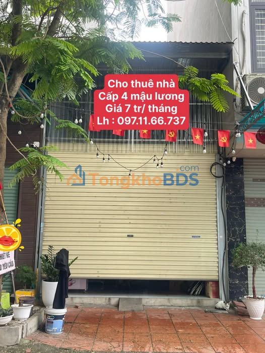 Nhà cấp 4 Hàng Bè Hà Đông 70m² 7 triệu/tháng - Sẵn sàng ở ngay