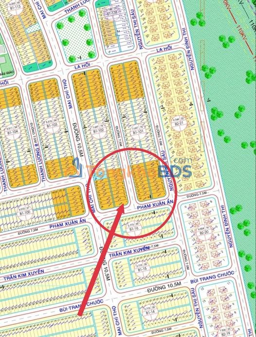 Đất nền Hòa Xuân Đà Nẵng 144m² 11.6 tỷ - Đường to ô tô