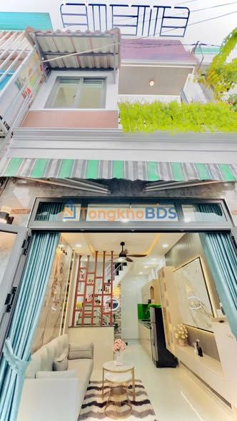 Nhà Quận Gò Vấp 22,9m2 3,88 tỷ - Ô tô vào nhà