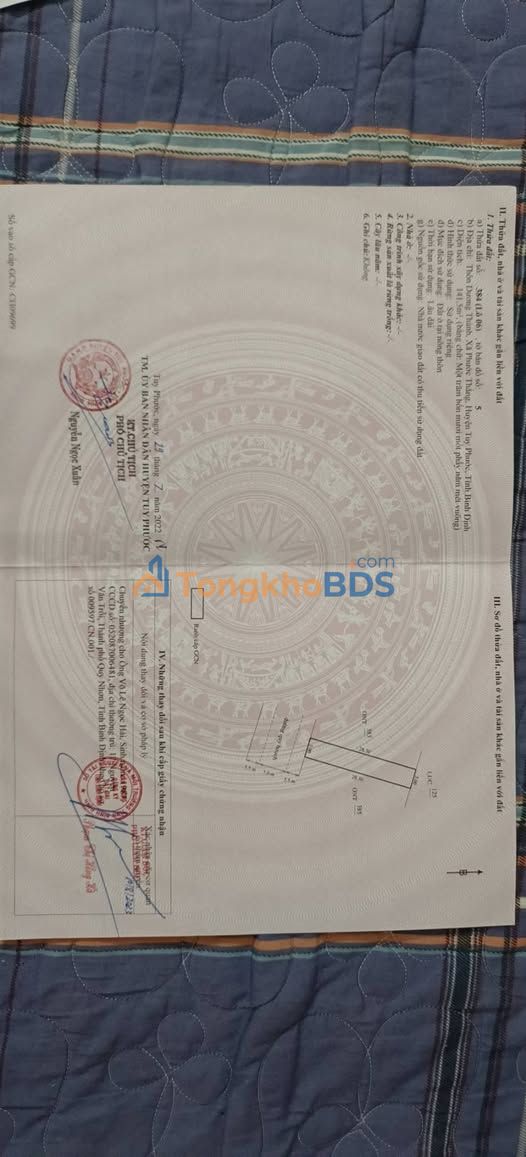 Đất nền Khu dân cư Dương Thành Phước Thắng 142m² giá 850 triệu - Đường to ô tô