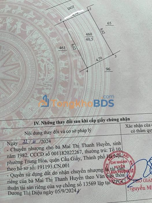 Đất Vin Đan Phượng 41m2 giá tốt hiếm có