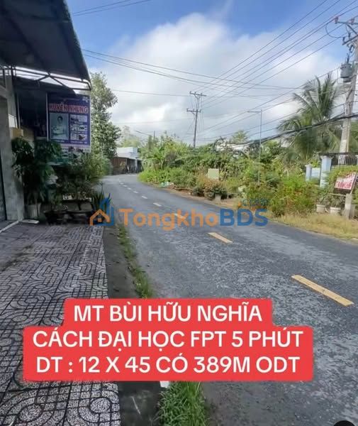Đất nền Bùi Hữu Nghĩa Ninh Kiều 540m² 6 tỷ - Sổ đỏ chính chủ