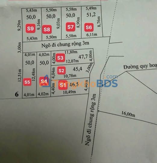 Đất nền Hồng Thái An Dương 50m² - Tiềm năng tăng giá