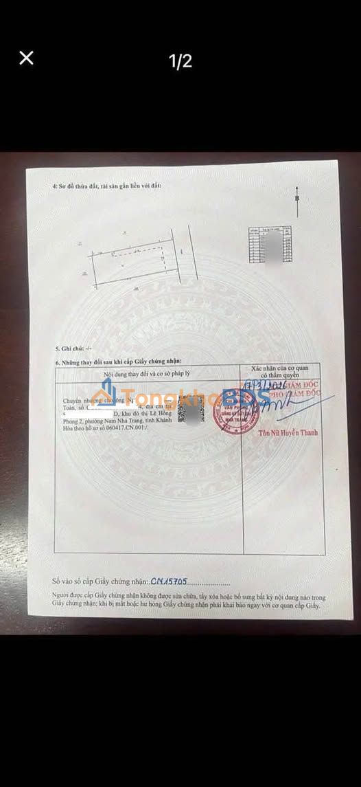 Nhà Phước Hải Nha Trang 70m² 6.5 tỷ - Chính chủ bán