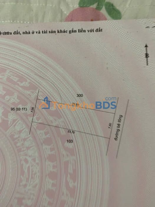 Đất nền Phường 5 Mỹ Tho 168m² 1.8 tỷ - Sổ đỏ chính chủ