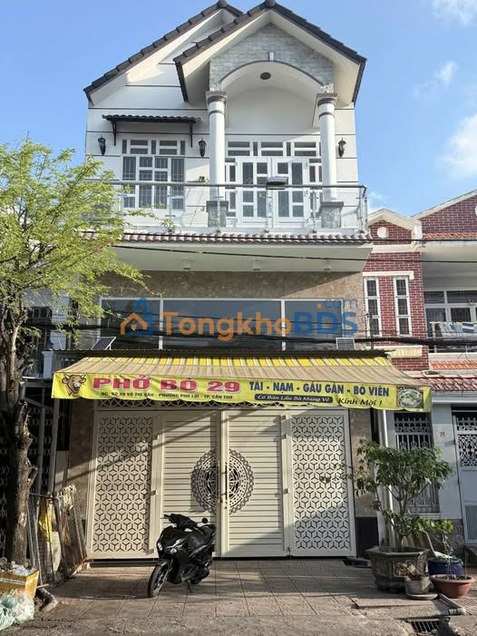 Nhà mặt tiền Vo Thi Sau Soc Trang 138m² 9.2 tỷ - Sẵn ở