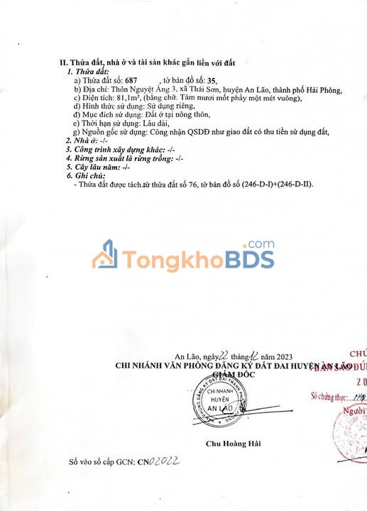 Đất nền Nguyệt Áng An Khánh 81m² 1.8 tỷ - Sổ đỏ chính chủ