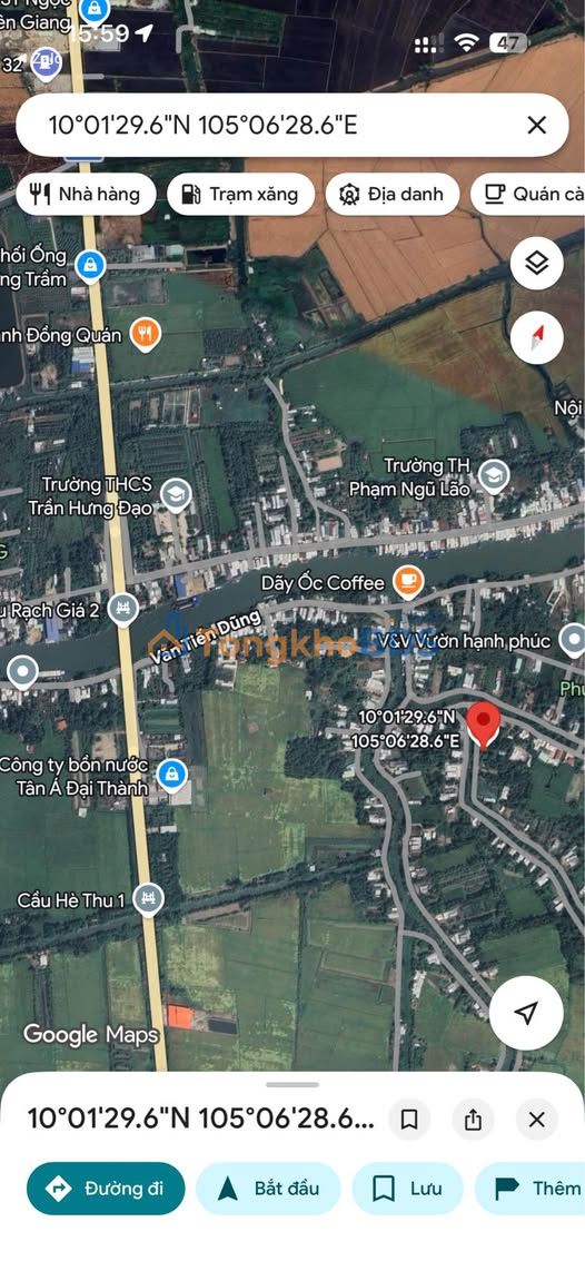 Đất nền Vĩnh Thông Rạch Giá 546m² 900 triệu - Đường ô tô rộng