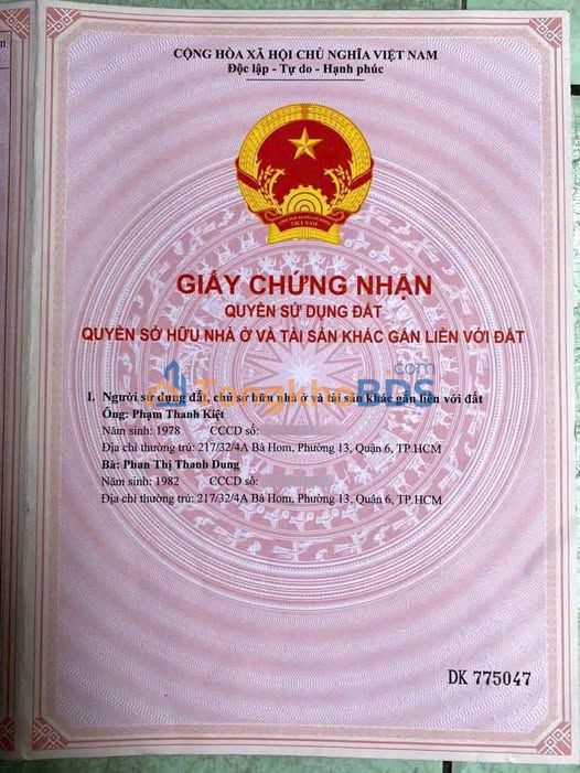 Nhà mặt tiền Hóc Môn 59m² 6.9 tỷ - Mặt tiền kinh doanh view công viên