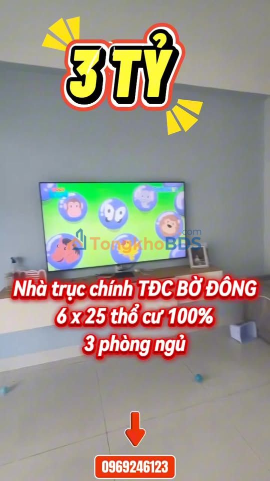 Nhà TĐC Bờ Đông Đà Lạt 150m² 3 tỷ - Sẵn sàng ở ngay