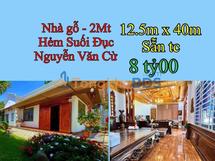 Nhà riêng Nguyễn Văn Cừ Bảo Lộc 500m² 8 tỷ - Ô tô vào tận nhà