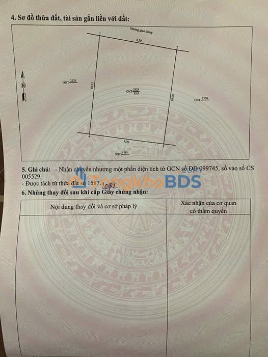 Đất Triệu Sơn Thanh Hóa 84m² 336 triệu - Đất thổ cư 100%