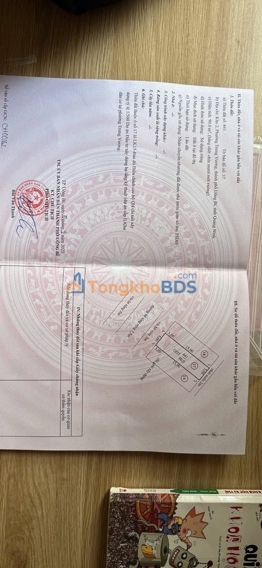 Đất nền Uông Bí Quảng Ninh 90m² giá 1.6 tỷ - Sổ đỏ chính chủ