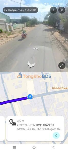 Đất nền Thuận Giao 02 Thuận An 244m² 5 tỷ - Đất thổ cư 100%