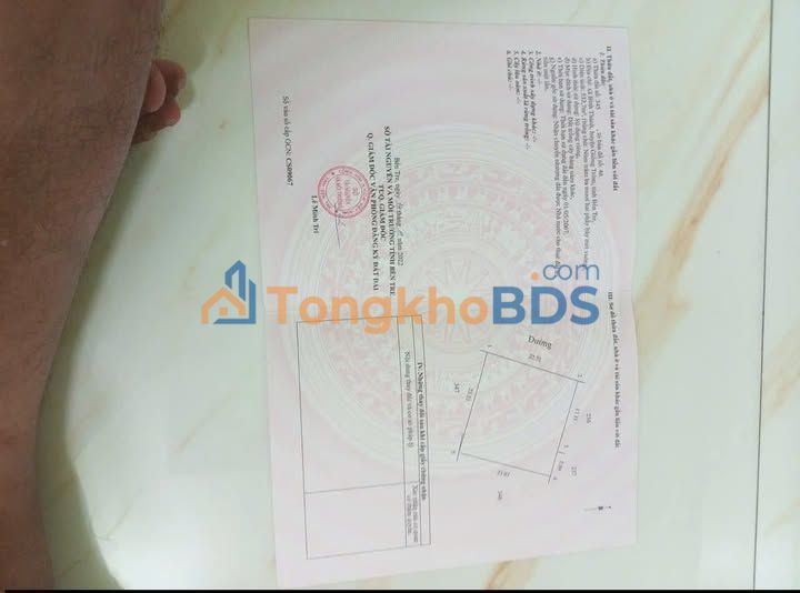 Đất Bình Thành Giồng Trôm 533m² 365 triệu - Đường to ô tô