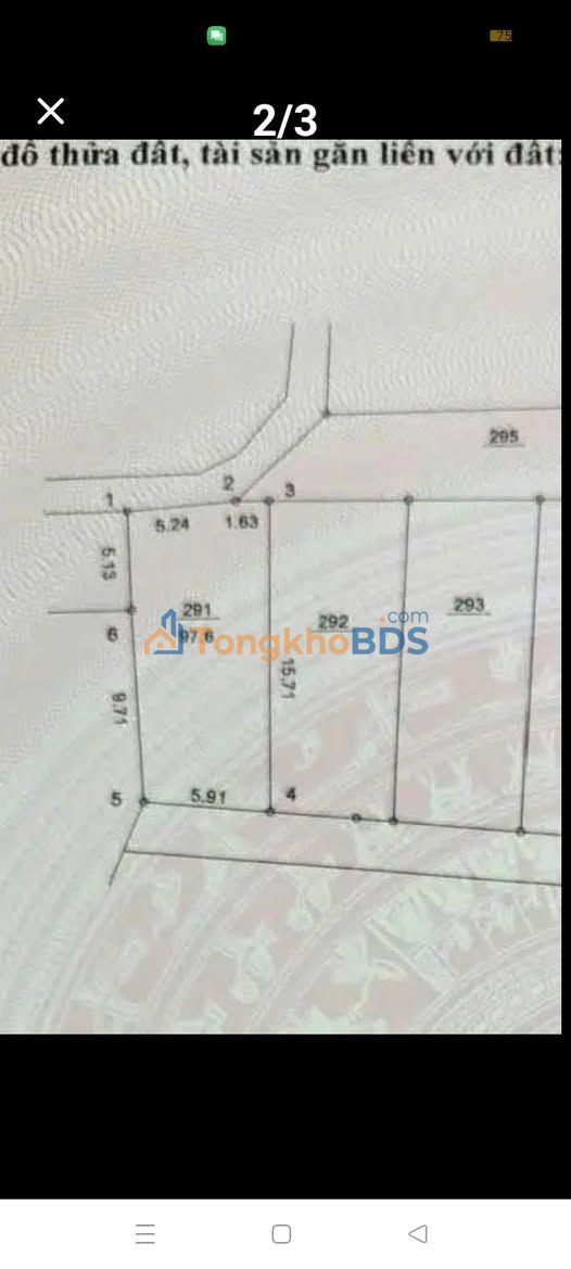 Đất Quất Động Phúc Thọ 98m² thỏa thuận - Sổ đỏ chính chủ