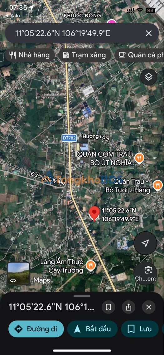 Đất nền Suối Cao Gò Dầu 2.200m² - Tiềm năng tăng giá