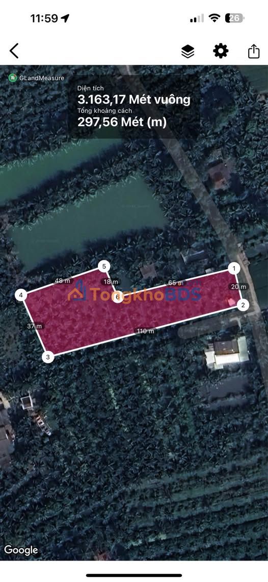 Đất vườn Nhị Bình 3.300m² giá 1,485 tỷ - Sinh thái xanh