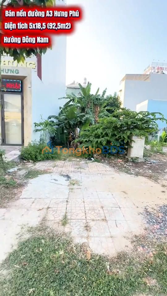 Đất nền Hưng Phú Cái Răng 93m² giá 7.8 tỷ - Sổ đỏ chính chủ