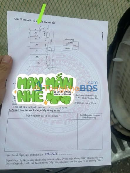 Đất nền Xã Tự Nhiên 44m² 2.009 tỷ - Sổ đỏ chính chủ