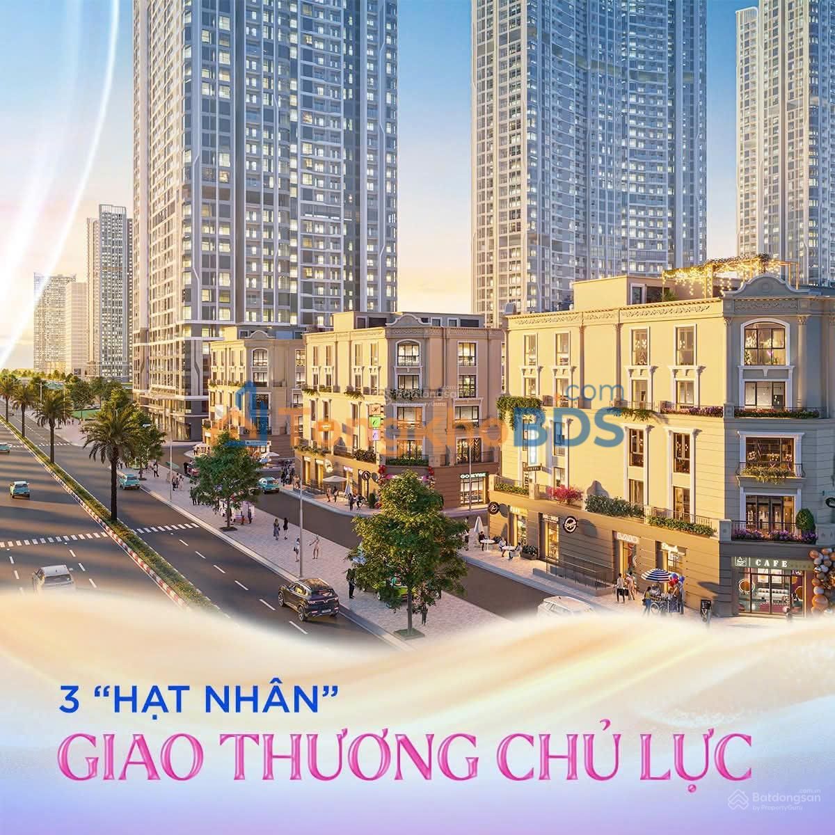 Shophouse Vinhomes Global Gate Đông Anh 99m² 22.8 tỷ - Mặt tiền kinh doanh