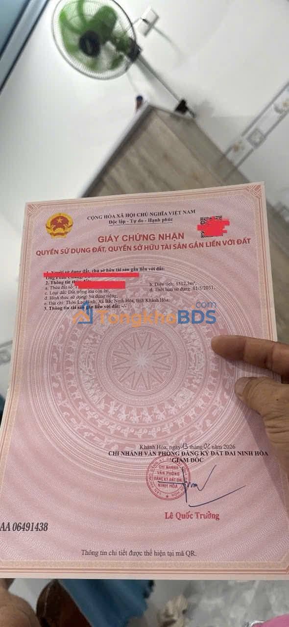 Đất ruộng Ninh Thọ 1.080m² thỏa thuận - Hạ tầng hoàn thiện