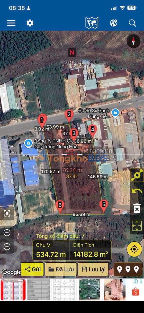 Đất nền Long Thành 14.000m² 60 tỷ - Sổ đỏ chính chủ