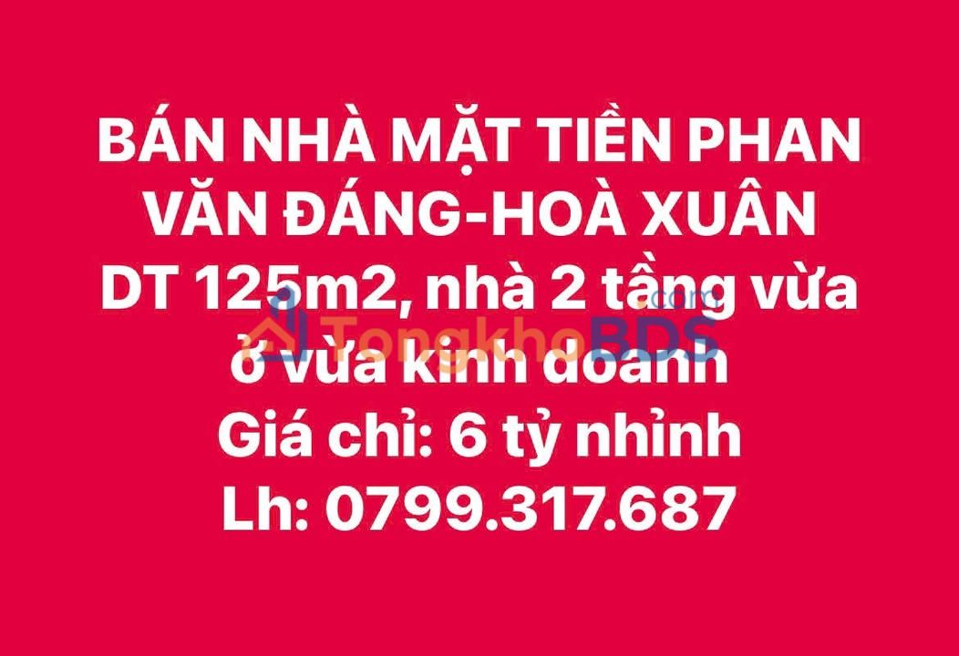 Nhà Hòa Xuân Đà Nẵng 500m² 6 tỷ - Sẵn sàng ở ngay