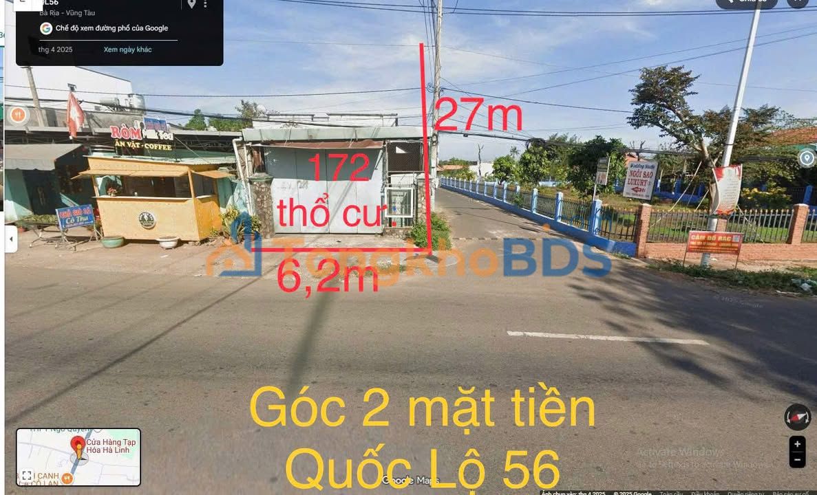 Đất nền QL56 Nghĩa Thành 167m² 2.6 tỷ - Sổ đỏ chính chủ