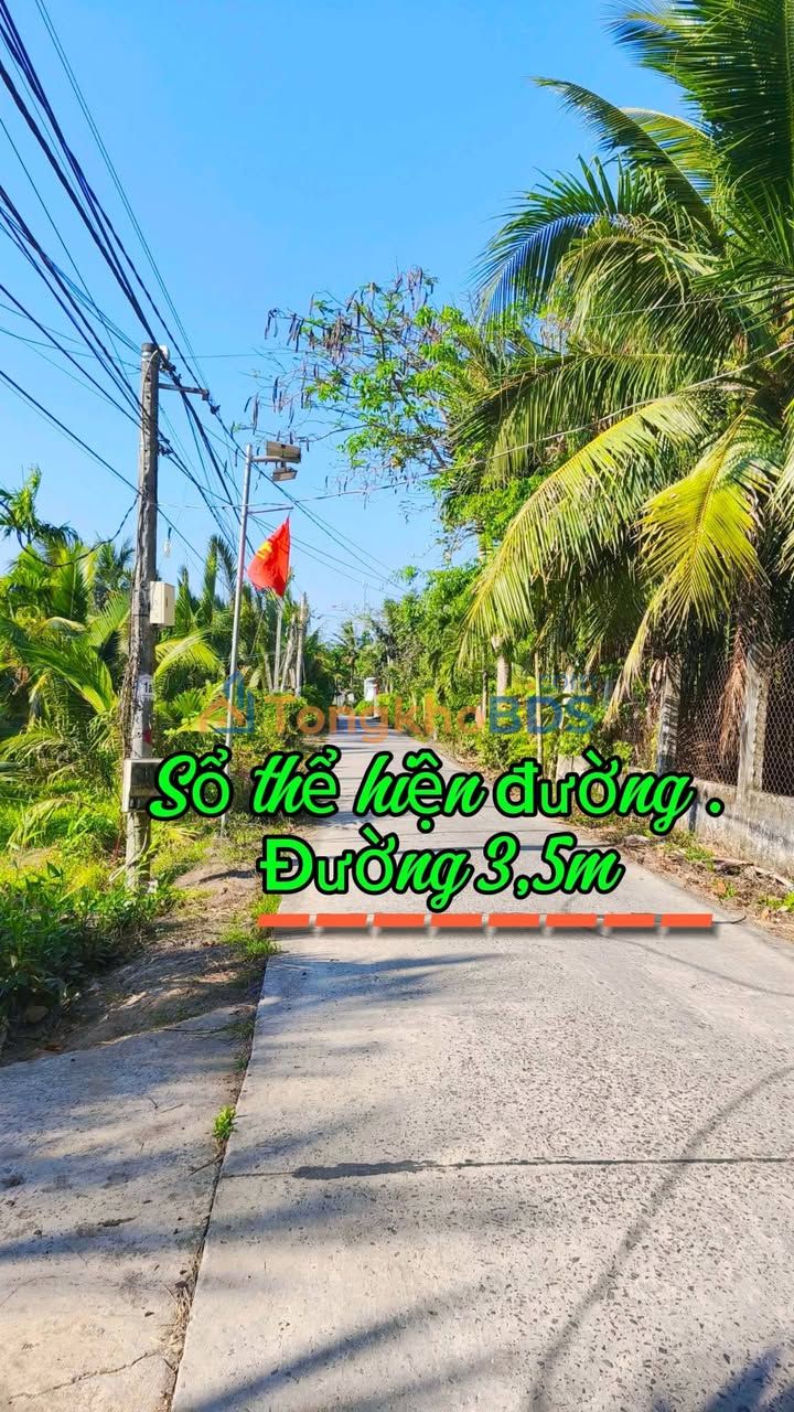 Đất nền Phước Long Giồng Trôm 3.300m² giá 2.97 tỷ - Sổ đỏ chính chủ