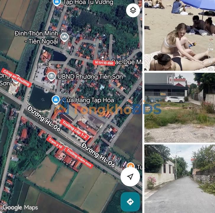 Đất Tiên Nội Duy Tiên 122m² 2x triệu/m² - Sổ đỏ sẵn