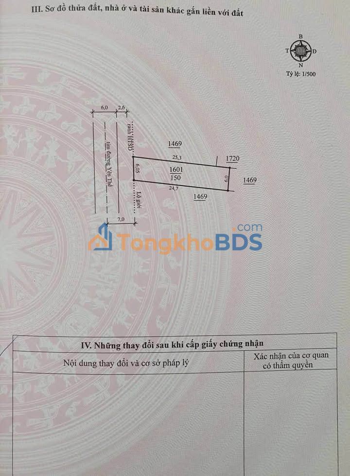 Đất nền Phường 2 Tân Uyên 150m² giá 3.6 tỷ - Sổ đỏ chính chủ