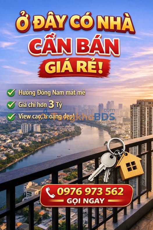 Căn hộ Hoàng Mai 70m² 3 tỷ - View đẹp, sẵn ở ngay, yên tĩnh