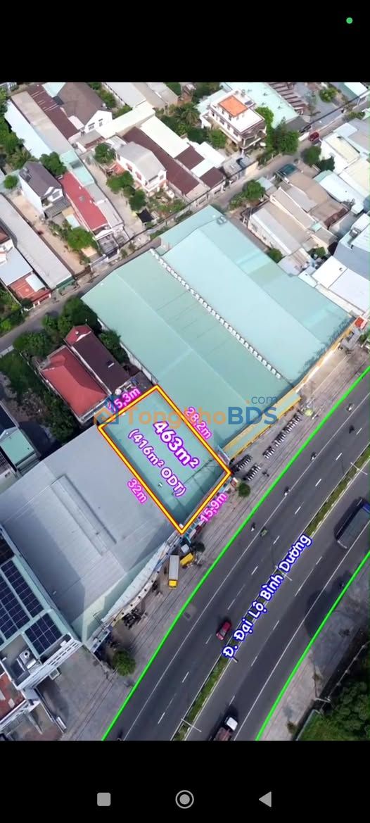 Đất nền Đại lộ Bình Dương 463m² giá thỏa thuận - Chính chủ bán