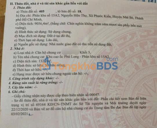 Căn hộ Dragon Hill 2 Nhà Bè 6.8 tỷ - View đẹp