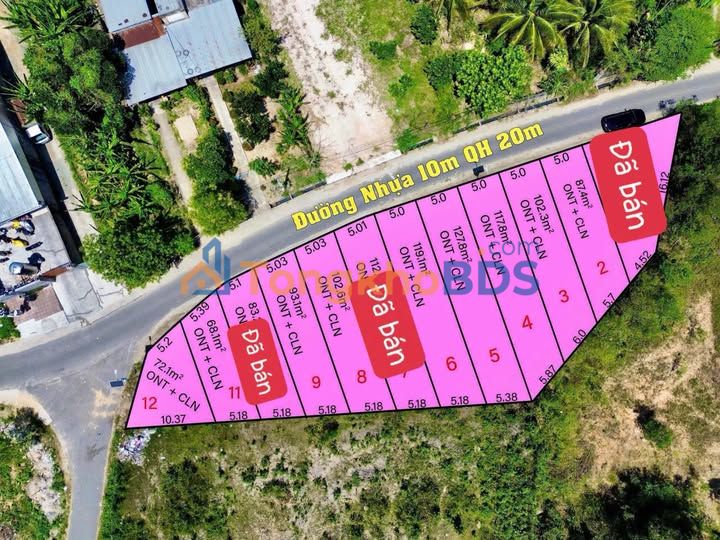 Đất nền Diên Hòa Diên Khánh 68m² 599 triệu - Sổ đỏ chính chủ