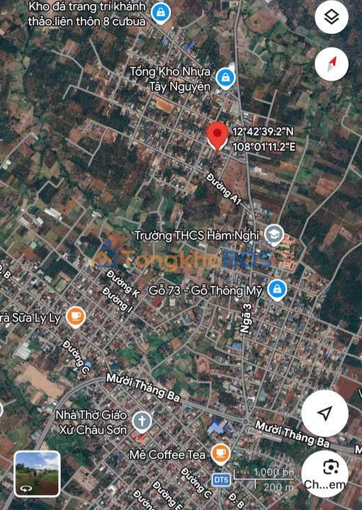 Đất nền Cư ÊBur TL5 630m² 3,95 tỷ - Sổ đỏ chính chủ