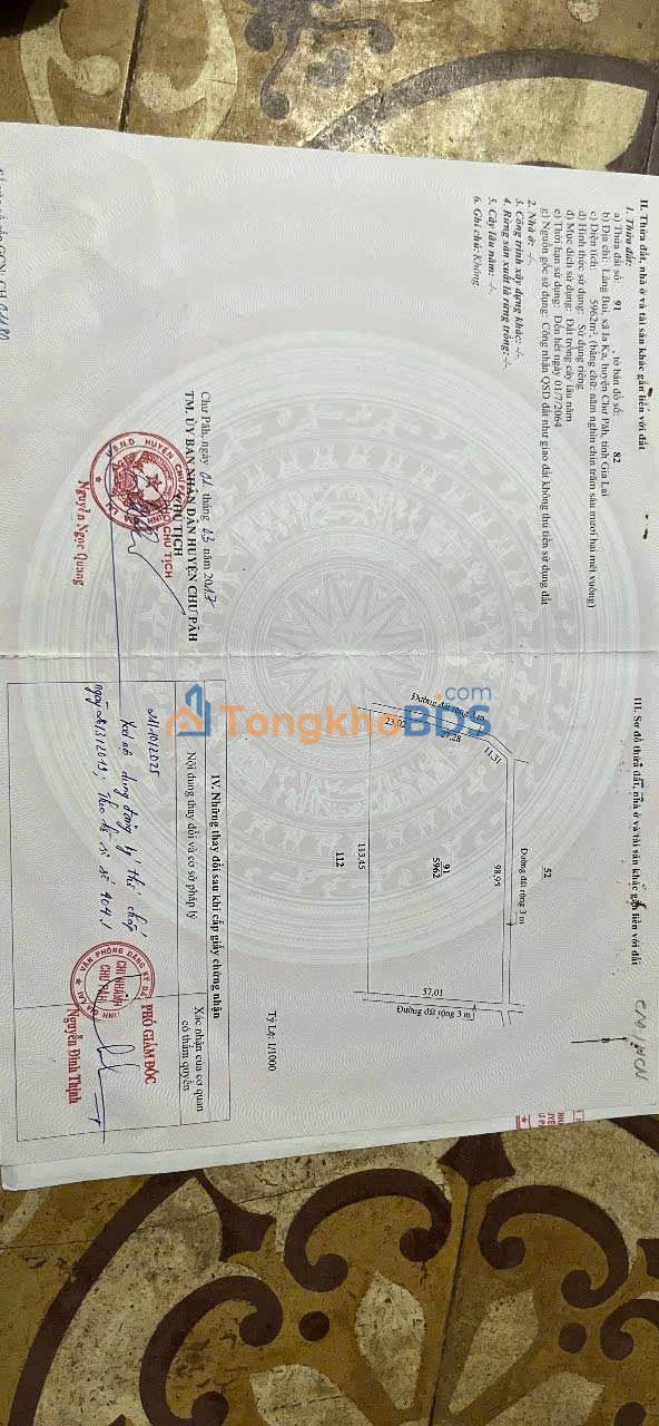 Đất xã Ia Ka Chư Păh 2.160m² giá thỏa thuận - Đường to ô tô