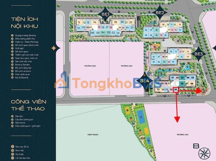 Căn hộ Ocean Park Gia Lâm 63m² 4,6 tỷ - View đẹp