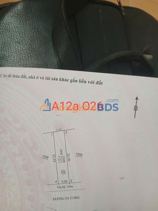 Đất nền An Điền Bến Cát 115m² 800tr - Sổ đỏ chính chủ