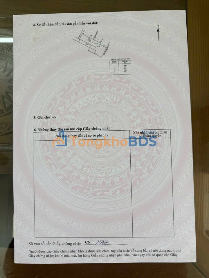 Đất nền Hồng Vũ 111,9m² 1,2 tỷ - Đường to ô tô