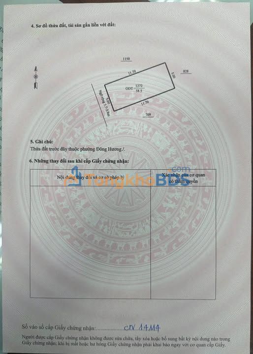 Đất nền Cốc Hạ 2 Thanh Hóa 60m² - Tiềm năng tăng giá