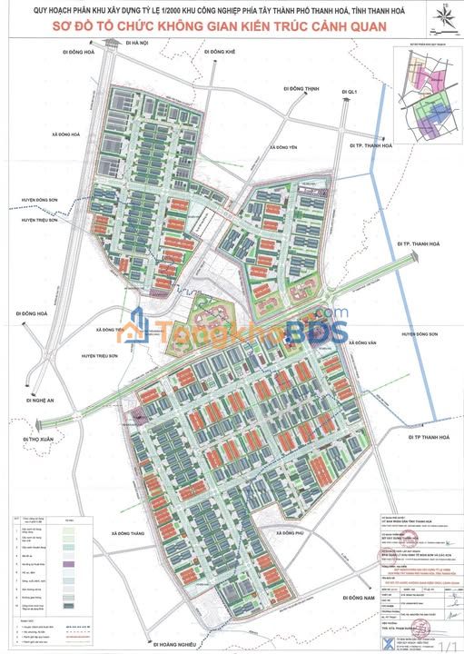 Đất nền Đông Văn Thanh Hóa 650ha - Đường to ô tô