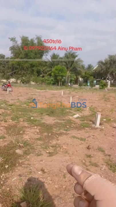 Đất nền Hòa Thắng Ninh Hòa 107-135m² 450tr - Đường to ô tô